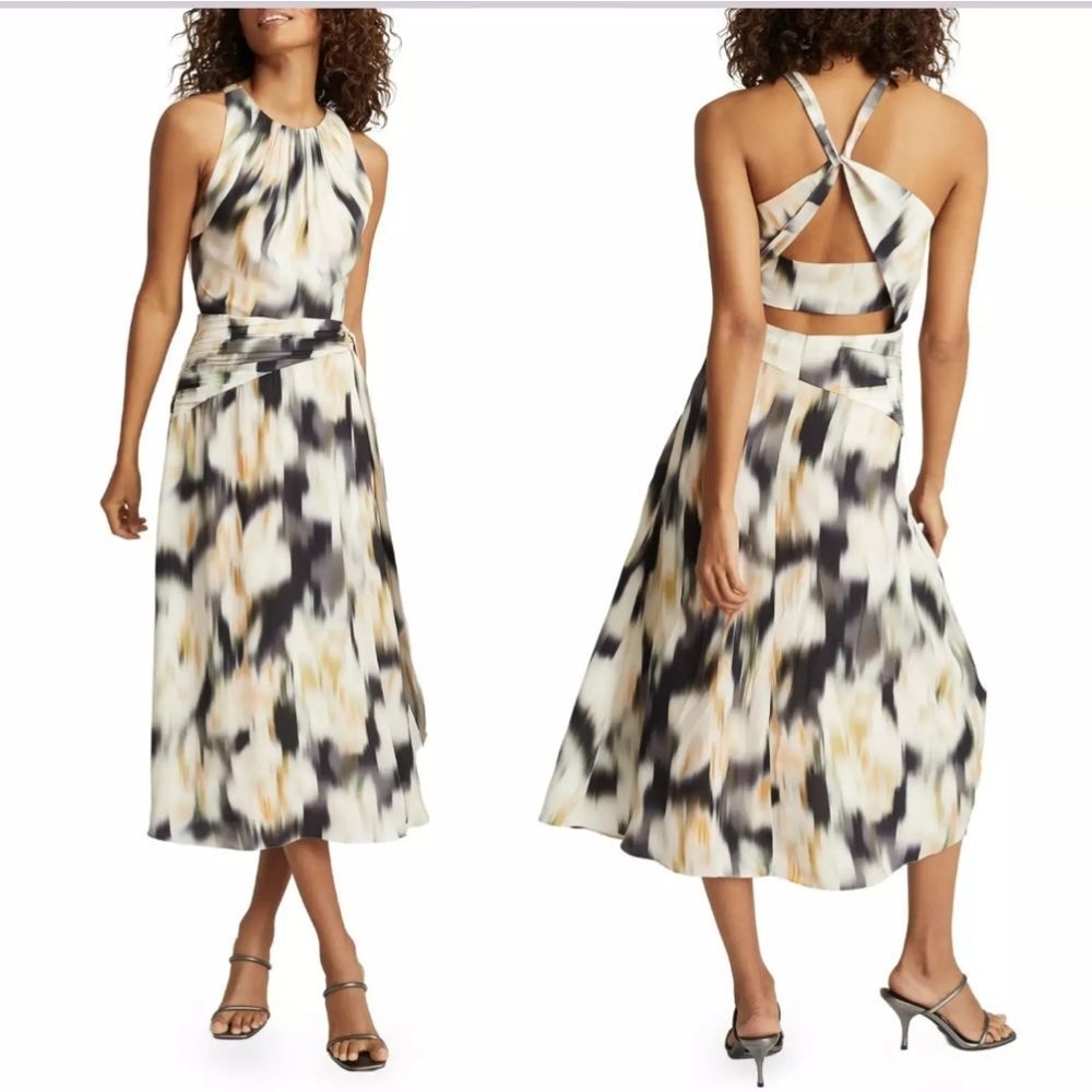 Reiss Multicolor Midi Dress